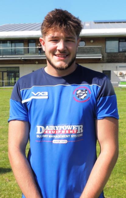 Rhys Lewis - opening try for The Seagulls Rhys Lewis - opening try for The Seagulls